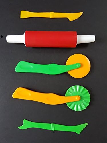Fatih Playdough Tools Playdoh cutting and rolling tools