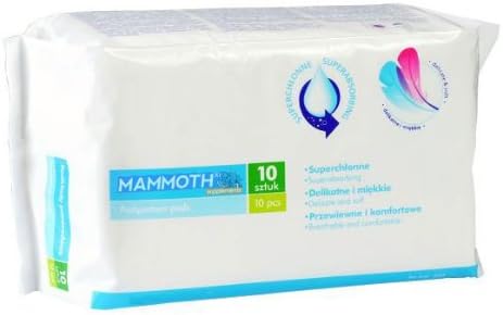 10 x Maternity Sanitary Pads Pantyliners - Super Absorbent & Ultra Thin - One size fits all
