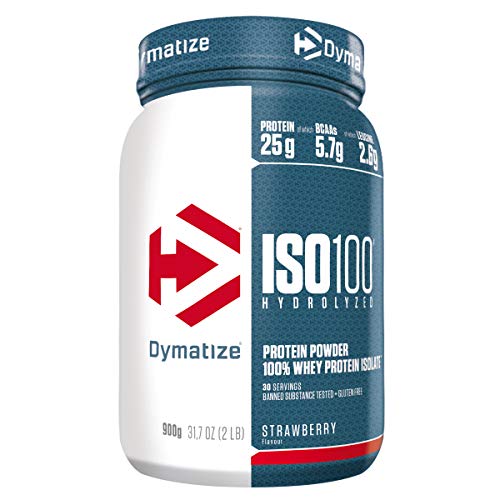 Dymatize Iso 100 Strawberry - 900 gr