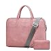 Produktbild LHJ 15,6"Nylon-Laptop-Tasche Pu-hülle Mit Internem Plüschschutz Business Casual Schultergurt,Pink1,13.3inches