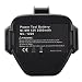 Produktbild MAKITA Ersatzakku - TOOGOO(R) NEW 12V Ni-MH-Akku fuer Makita 3.0 Ah 1233 1234 Schwarz & Grau