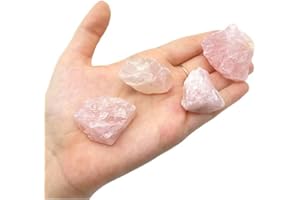 TENET - pietra grezza naturale per cristalloterapia meditazione reiki (QUARZO ROSA 2-3 CM)