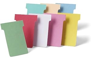 NOBO Schede a T dim 2 100pz - Bianco - 2002002