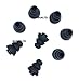 Price comparison product image 12 X BLACK FLANGE REPLACEMENT SILICONE noise isolating EARPHONE TIPS EARBUDS HEADPHONE GELS FIT ULTIMATE EARS SHURE E3C E3G i3c SCL3 E4C E4G i4c SCL4 ETYMOTIC RESEARCH HF MC 2 3 5 ETY 8 SENNHEISER CX OCX CXC IE CXL MM Monster Beats Dr. Dre Tour, urBeats 2.0, HeartBeats 2.0 (Lady Gaga), DiddyBeats and Monster Turbine Pro sony jvc v moda dr dre beats tour in ear powerbeats shure