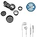 Captcha Lenovo Vibe K5 Note Compatible Certified 3 In 1 Lens Kit Clip Fish-eye + Wide Angle + Macro Lens Set universal mobile camera lens With In Ear Heavy Bass Earphone (1 Year Warranty) RS.399.00
