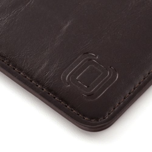 Leder iPad Mini, iPad Mini 2, und iPad Mini 3 Sleeve – Tablet-Hülle Sleeve von Dockem; Schlank, Einfache und Professional Vorstand mit weicher Mikrofaser gefüttert Filz Dunkelbraun Basic-Synthetic-Leder Schutzhülle Tablet Tasche Cover für iPad Mini, Mini Retina, Minii 2, und Mini 3 - 7