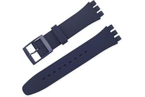 BBZ Silikonowy pasek 12 mm kompatybilny z paskiem do zegarka Swatch