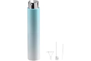 HenfuME Porta Profumo da Viaggio,Porta Profumi 8ml,Porta Profumo da Borsetta,Atomizzatore Profumo,Portaprofumo da Viaggio Ricaricabile,Adatto per Viaggio(Blu)