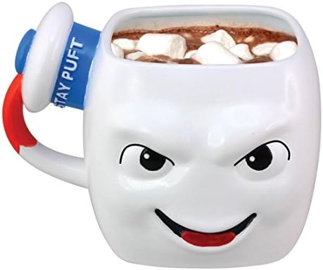 Ghostbusters Stay Puft Marshmallow Man Shaped Mug