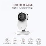 YI Home Kamera 1080p FHD Wireless WiFi Kamera Security IP Kamera mit Überwachungssystem Nachtsicht Baby Weinen Haustier Elder Überwachung - Remote View App & Cloud Service verfügbar
