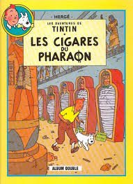 Tintin - Album double - Les cigares du pharaon / Le lotus bleu francais Tintin - Album double - Les cigares du pharaon / Le lotus bleu francais