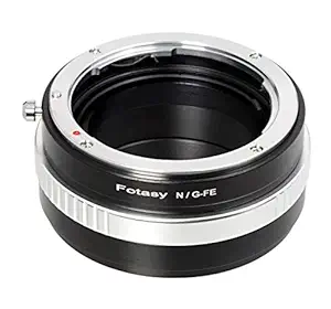 Fotasy Nikon G AFS lens Lens to Sony A7II A7m2 A7S II A7R II Full Frame Mirrorless Camera Adapter