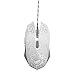 Produktbild ledmomo Wired Maus Gaming Maus mit 4 DPI, Hohe Präzision Einstellungen bis zu 2400 DPI 7 Farbe LED-Licht 6 Taste (weiß)