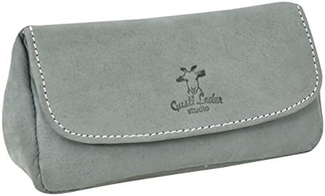 'Gusti Leather Studio "Jared Combination Pipe Tobacco Pouch Tobacco Pouch Natural Rubber Interior Tobacco Leather Wallet Made From Genuine Leather Tobacco Pouch Unisex Black 2T6/22/12