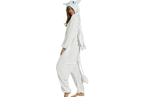 nezababy Männer Frauen Pyjamas Drachen Tier Schuhe Onesie Cosplay Kostüm Weihnachten Halloween Pyjamas Zipper Overall