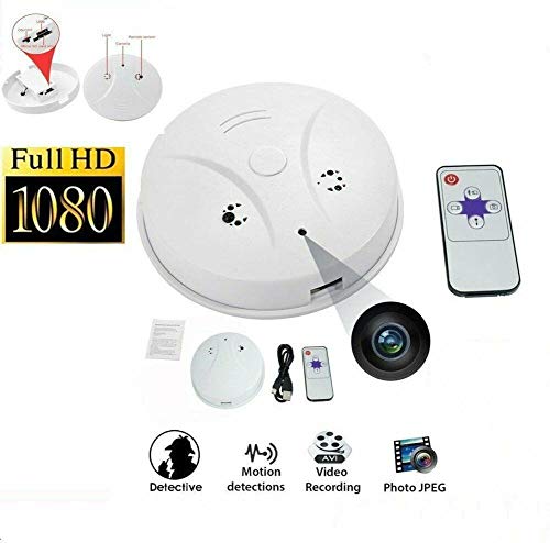 Preisvergleich Produktbild LIWEISDSDFS Versteckte Kamera der Spionskamera-Rauchmelder-Bewegungserk... HD