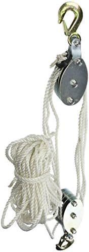Grip 18095 2-Ton Rope Pulley Hoist
