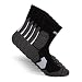 Produktbild Snocks Sportsocken Wandersocken Damen 39-42 Laufsocken Männer Arbeitssocken Funktionssocken Tennissocken Trekkingsocken Kleidung Schwarz Schwarze 39 40 41 42 Laufen Socks Running Kompressionssocken