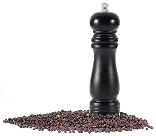 Blue Vessel Home Küche Klassische Holz Pfeffer Gewürzsalzmühle Grinder Muller Werkzeug Schwarz - 7