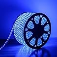 Desidiya® Waterproof LED Strip Rope SMD Roll Light (108 Led/Mtr, Blue, 5 Meters)