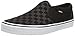 Produktbild Vans M Asher Herren Sneakers, Schwarz ((Checkers) Black/Black), 40 EU