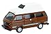 Produktbild Schuco 452614200 - Volkwagen T3 Camper mit Hohem Camping Dach, Masstab 1:87, Auto Und Verkehrsmodell, Braun