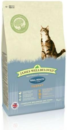 James Wellbeloved Cat Oral Care Turkey and Rice 300gx6