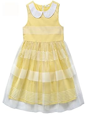 KID1234Girls Dress retro cotone senza maniche per party Summer School