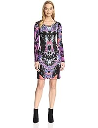 Custo Barcelona manga larga vestido de viscosa