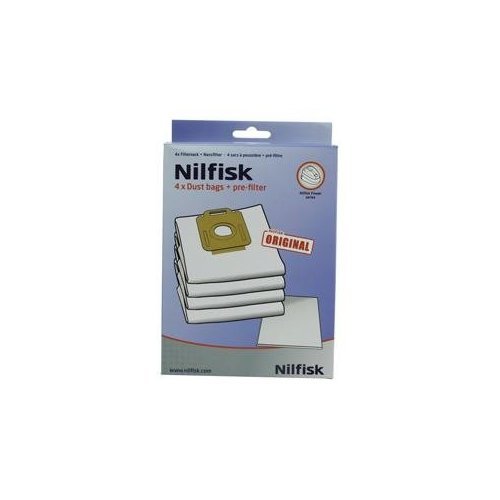 Nilfisk 1470416500 bolsas para aspiradoras con prefiltro de ahorro de energía
