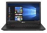 ASUS Notebook FX553VD-DM029T, Monitor da 15.6' FullHD, Processore Intel Core i7-7700HQ, RAM da 16 GB, HDD da 1 TB e SSD da 128 GB, Scheda Grafica nVidia GTX1050