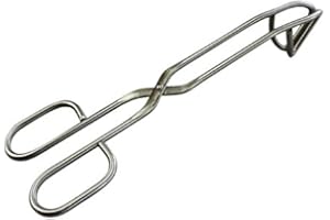 HAUSHALT-KRAUSSE.DE Grillzange Bratwurstzange Edelstahl 24-30-38cm Das Original aus Thüringen