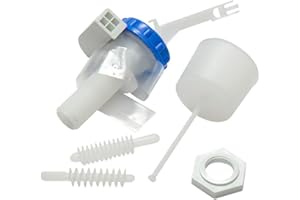 Merriway BH02986 Torbeck Traditional Side Entry Filling Valve , White