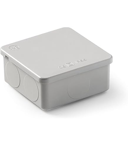 Caja De Empalme Estanca IP55 - 230x180x85 Mm - Resistente Al Fuego Y Clima - Para Exteriores