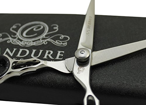CANDURE® – Professionell Haarschneideschere 5.5″ Zoll Haarschere Friseur SchereProfi Friseurschere + Etuis - 3