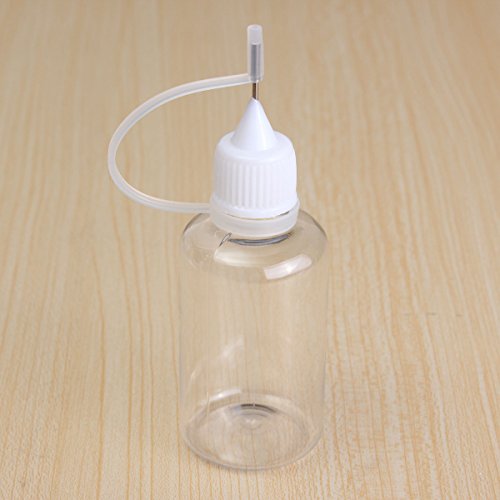 KING DO WAY 10-100pcs 5-30ml PET leer Tropfflasche Transparente Ölflaschen Rauch flasche Spritzflasche Liquidflasche Flasche mit Nadelspritze E-Zigaretten Liquid elektrische Zigaretten Flasche 30ml