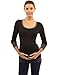 PattyBoutik Mama Trim Scoop Neck Maternity Tunic Top (Black with Grey 8/10)