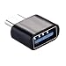 Produktbild USB 3.0 weiblich zum USB Typ-c Stecker Ladeadapter [2er Pack], Fone-Stuff®, USB C Adapter auf USB 3.0 Buchse, USB Konverter für neue Macbook Air, Nexus, Oneplus und andere Typ-C Geräte, CE / FCC / ROHS zertifiziert - schwarz