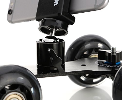 Arktis Wolffilms iPhone 8 & iPhone 8 Plus X 7 & 7 Plus & iPhone 6s 6 & Plus 5s 5 4 4s SE CAMROVER DSLR Dolly Slider Mini Kamerawagen