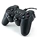 Price comparison product image CSL - USB Gamepad for PC incl. Dual Vibration | Joypad Controller | Plug & Play | black | compatible Windows 10
