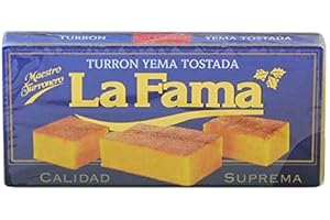 LA FAMA Turron geröstetes Eigelb / yema tostada - 200 gr