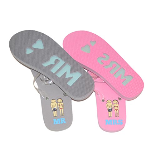 mr and mrs flip flops