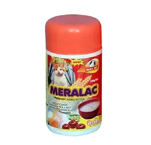 Mera Pet Meralac Kitten Milk Replacement Supplement for Kittens 250gm