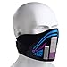 Produktbild lzn LED Leuchten Maske Luminous Blinkende Leuchtende Gesichtsmasken für Radfahren Halloween Cosplay Kostüm Party