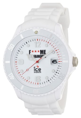 Ice-Watch Unisex-Armbanduhr Big Big F*** Me I'm Famous classic Weiss FM-SI-WE-BB-S-11 Ice-Watch Unisex-Armbanduhr Big Big F*** Me I'm Famous classic Weiss FM-SI-WE-BB-S-11