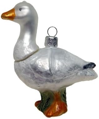 Christmas Ornament White Goose