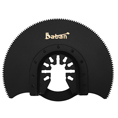 BABAN 12tlg Sägeblätter Zubehör Multi-Tool Multifunktionswerkzeuge Set Multitools Werkzeug für Fein Multimaster Makita Bosch - 7