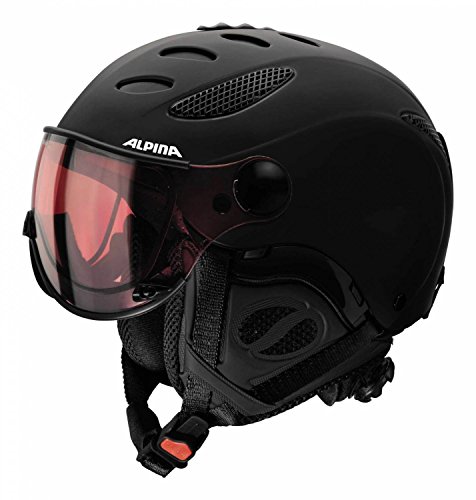 Preisvergleich Produktbild ALPINA Skihelm schwarz 60-62