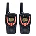 Price comparison product image Cobra AM645 Compact Walkie Talkie with VOX, Call alert, 8km Range and over 968 Channel Combinations, Power Saving Function and includes Rechargeable Batteries (2 Pack) - Black