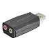 Produktbild Speedlink USB-Stereo Soundkarte - VIGO Sound Card USB (Kompaktes Design - ideal für Notebooks - Zusätzliche Audio-Anschlüsse inkl. Mikrofoneingang - Edles Aluminiumgehäuse) PC / Computer / Laptop / Notebook silber